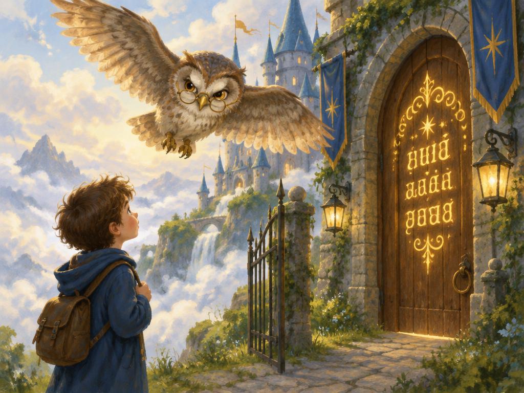Illustration for The Word Keeper's Castle